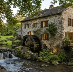 Vivre dans un ancien moulin à eau