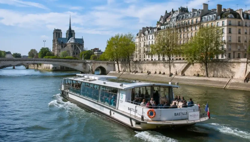 Voyager en bateau-bus sur les fleuves européens