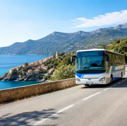 Traverser la Corse en bus régional